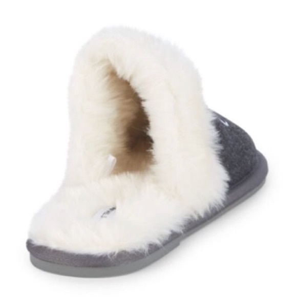 Saks Fifth Avenue Faux Fur Slippers - Picture 6 of 7